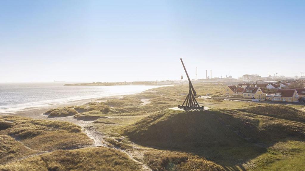Ferie Lejlighed I Skagen -Huset Med Den Gronne Dor Exterior photo